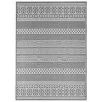 OUTDOORTEPPICH 80/150 cm Vermont 183 - Hellgrau, Kunststoff (80/150cm) - Paco Home