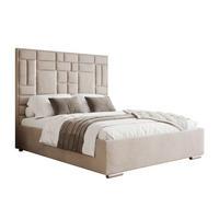 POLSTERBETT BRIGITTE SILVER mit Bettkasten 140x200 cm Element 17 - Beige, Textil (140/200cm) - Lookway