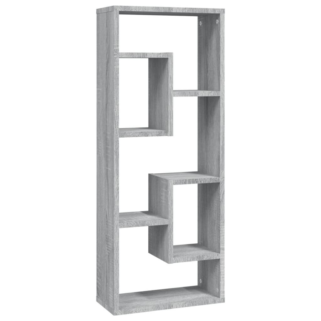 vidaXL Wandregal Silbereichen 36x90x16 cm