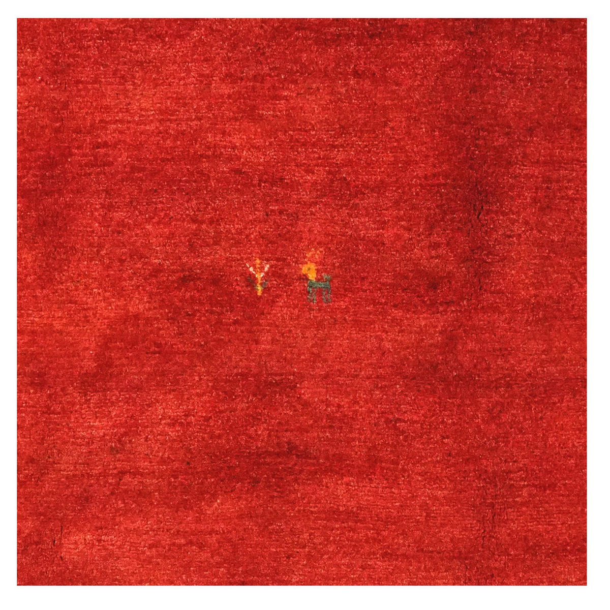 TEPPICH Gabbeh Rot 249/177 cm Schurwolle - Rot, Textil (177/249cm) - Looma