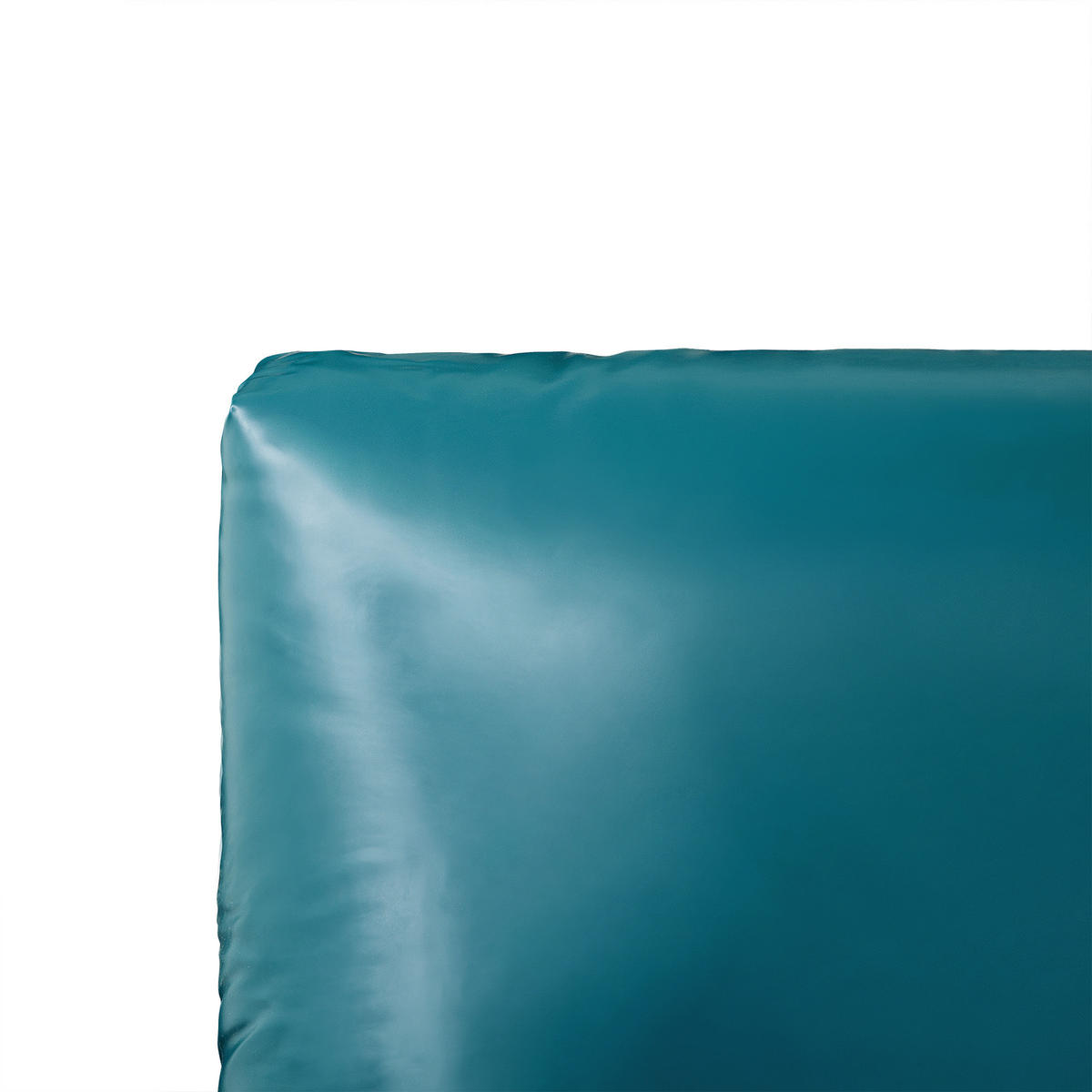 WASSERBETTMATRATZE Stark beruhigt 180/200/20 cm Mono - Blau, Textil (180/200cm) - Beliani