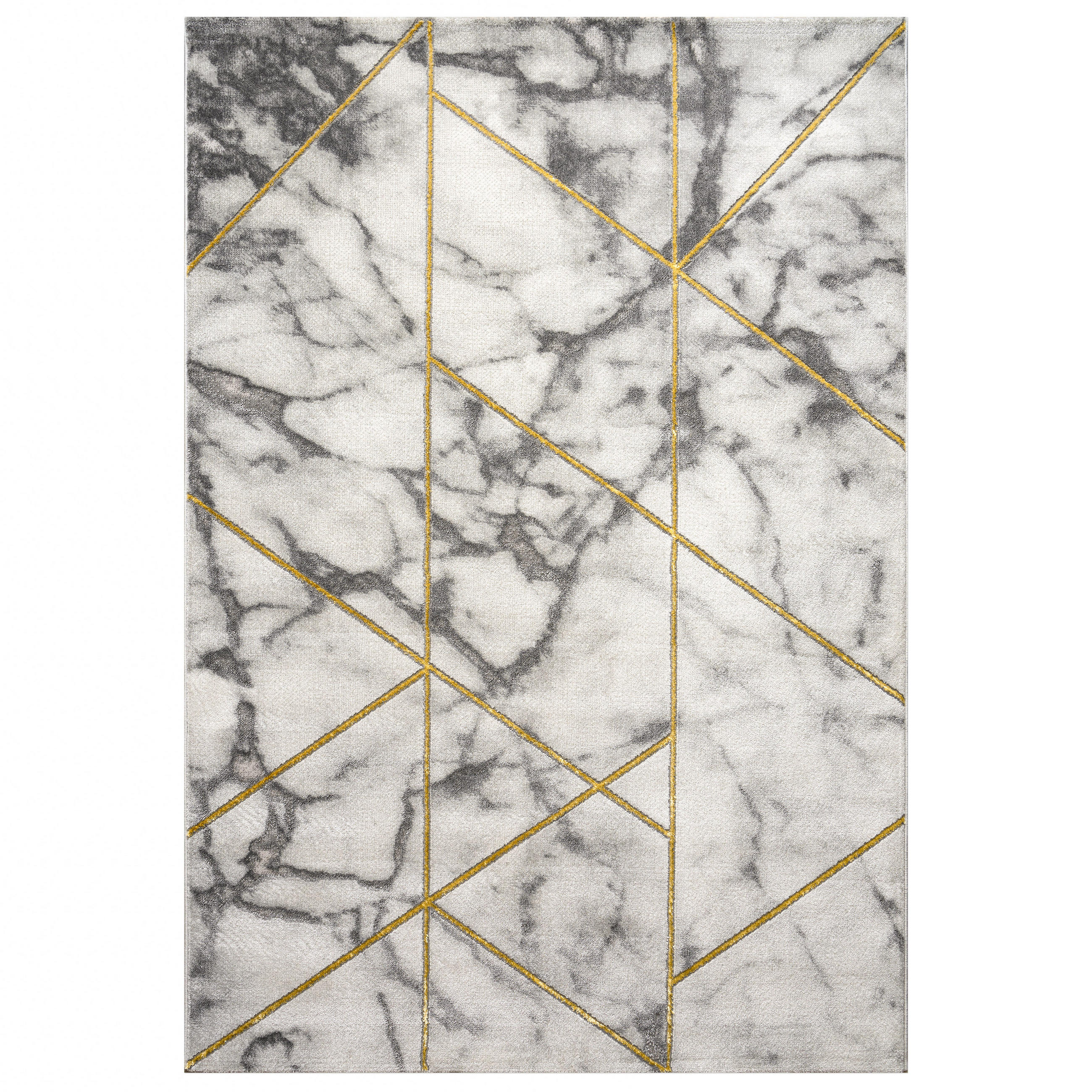 KURZFLORTEPPICH 160/230 cm Kraft 524 - Goldfarben, Textil (160/230cm) - Paco Home