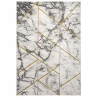 KURZFLORTEPPICH 120/170 cm Kraft 524 - Goldfarben, Textil (120/170cm) - Paco Home