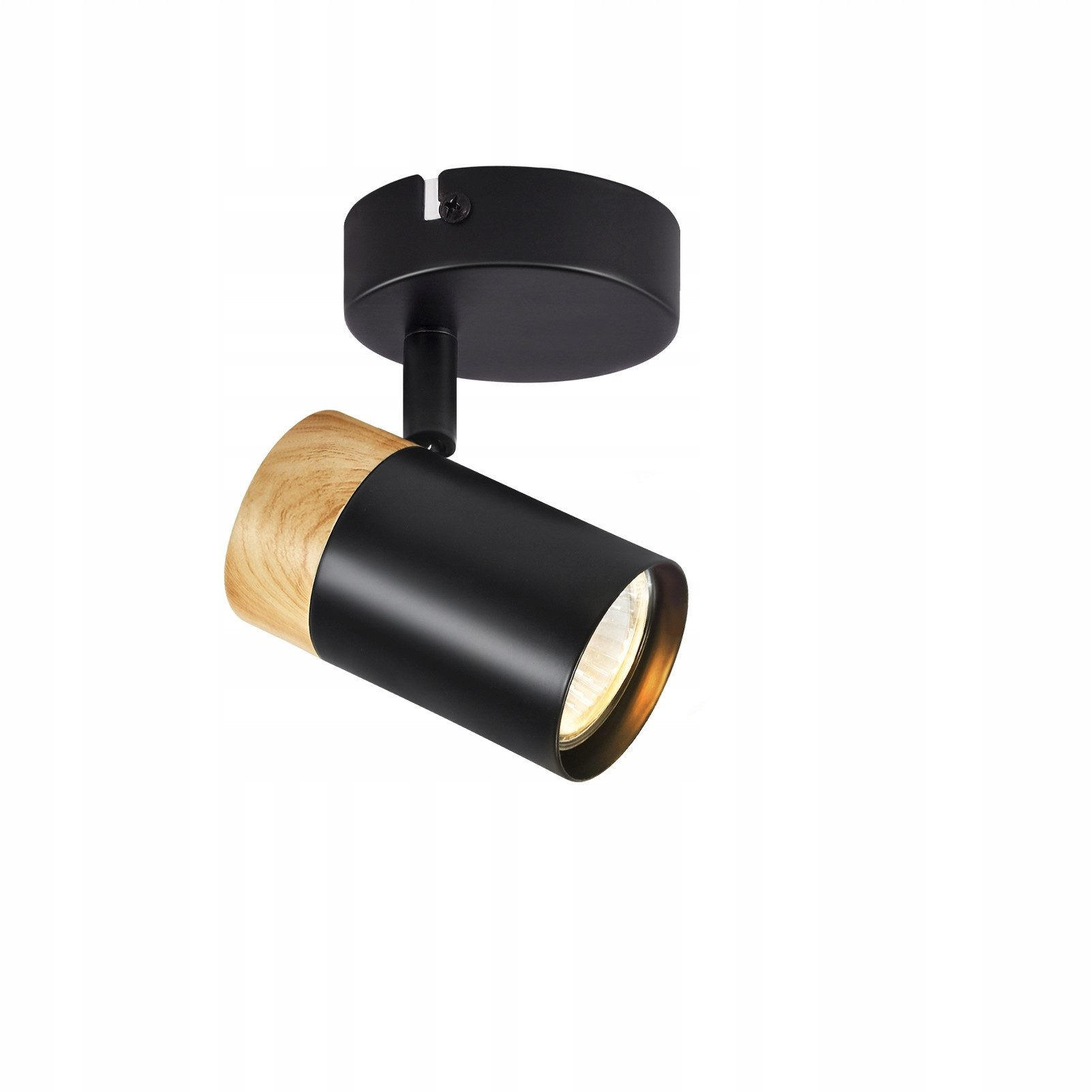 DECKENSTRAHLER Monji 9/9/15cm - Schwarz, Metall (9/9/15cm) - ZMH