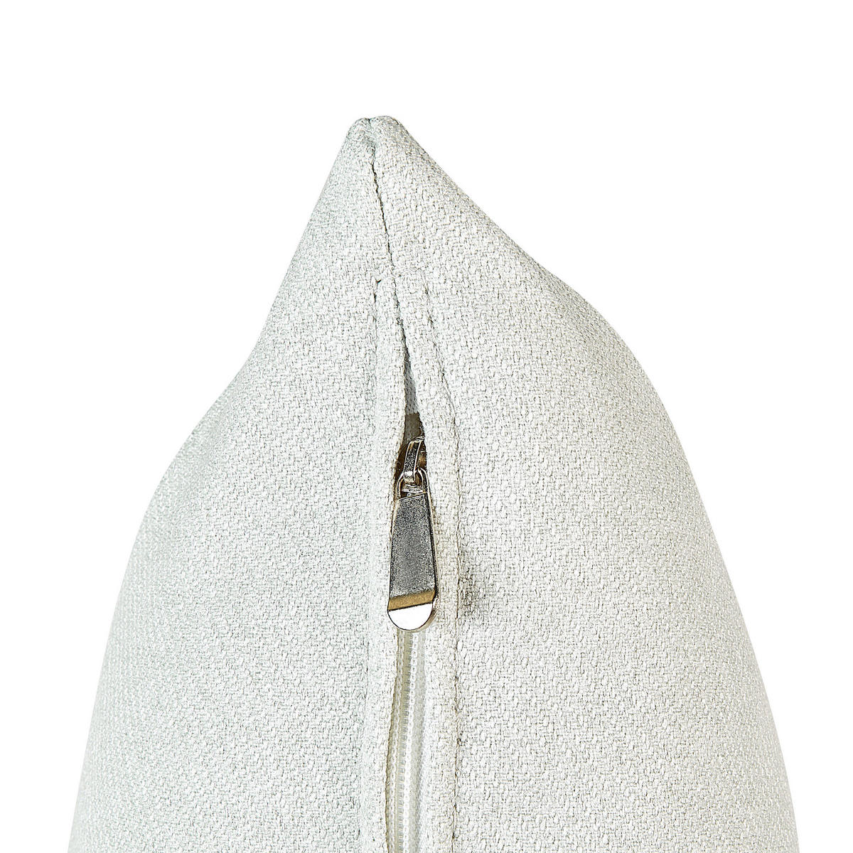 CHAISELONGUE mintgrün rechtsseitig Riom - Schwarz/Grün, Textil (156/75/77cm) - Beliani