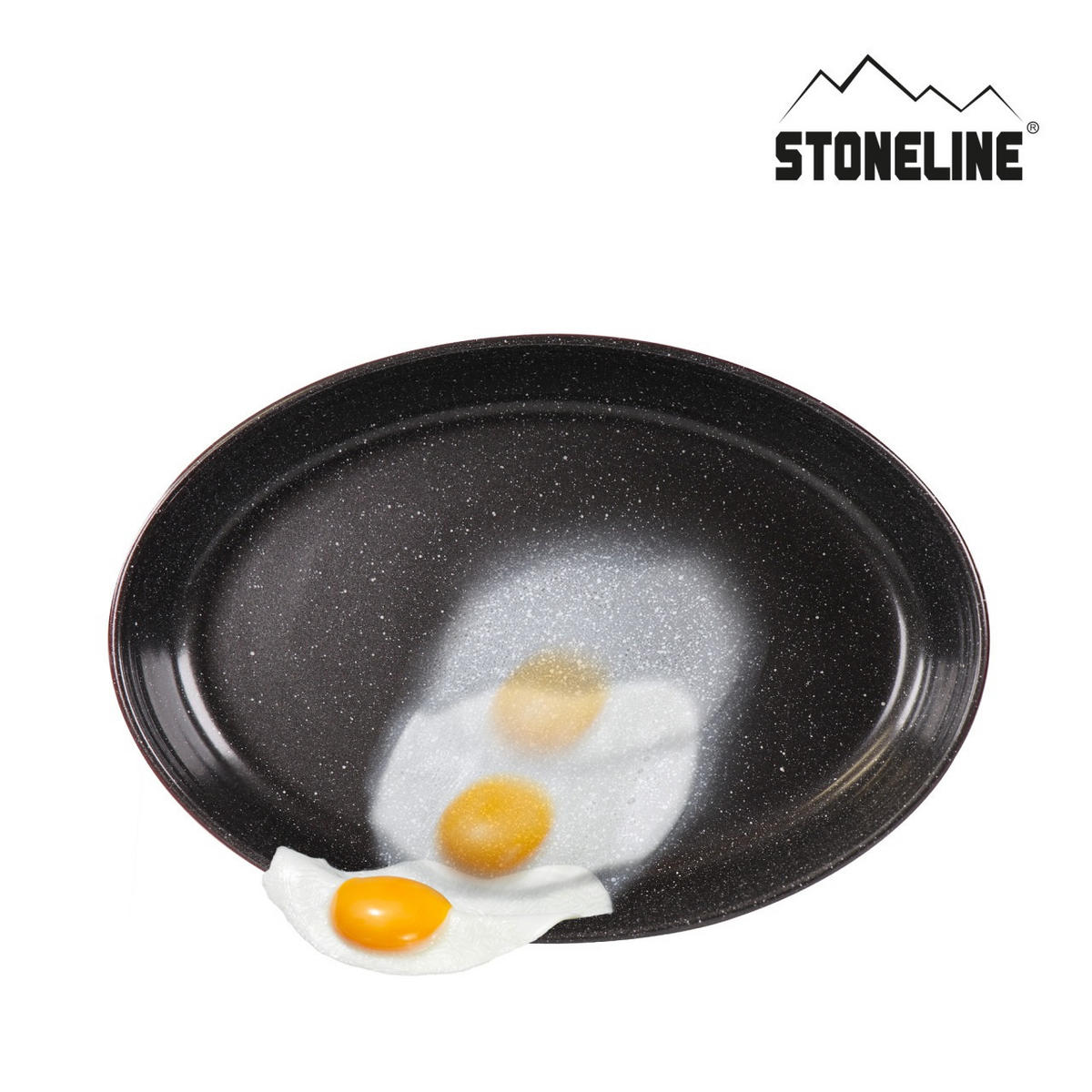 AUFLAUFFORM - Rot, Glas (24cm) - Stoneline