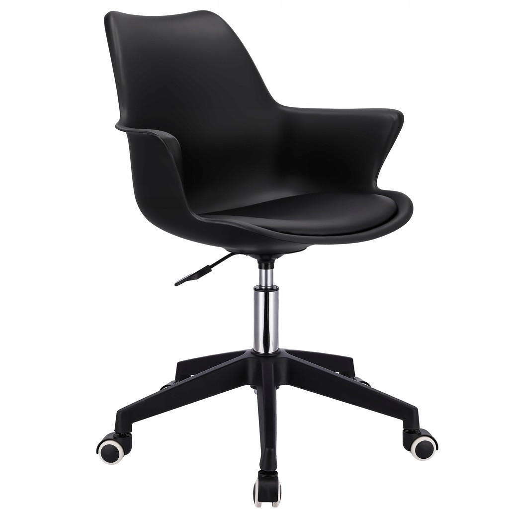 DREHSTUHL Inez - schwarz - Schwarz, Kunststoff (63/95/60cm) - JuMi