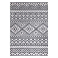 OUTDOOR-TEPPICH Santorini 435 Anthrazit 280x380 cm - Anthrazit, Textil (280/380cm) - carpet city