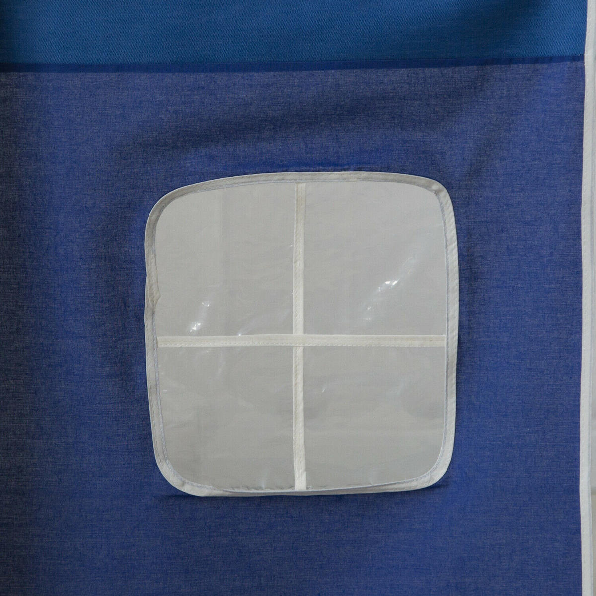 VORHANG für Hochbett Blau - Blau, Textil (197/86/1cm) - Homestyle4u