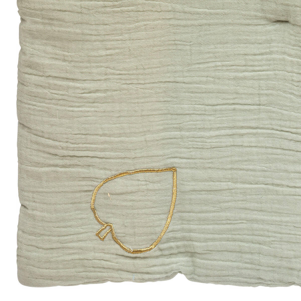 TAGESDECKE Lili 100/140 cm - Grün, Naturmaterialien (100/140cm) - Atmosphera for kids
