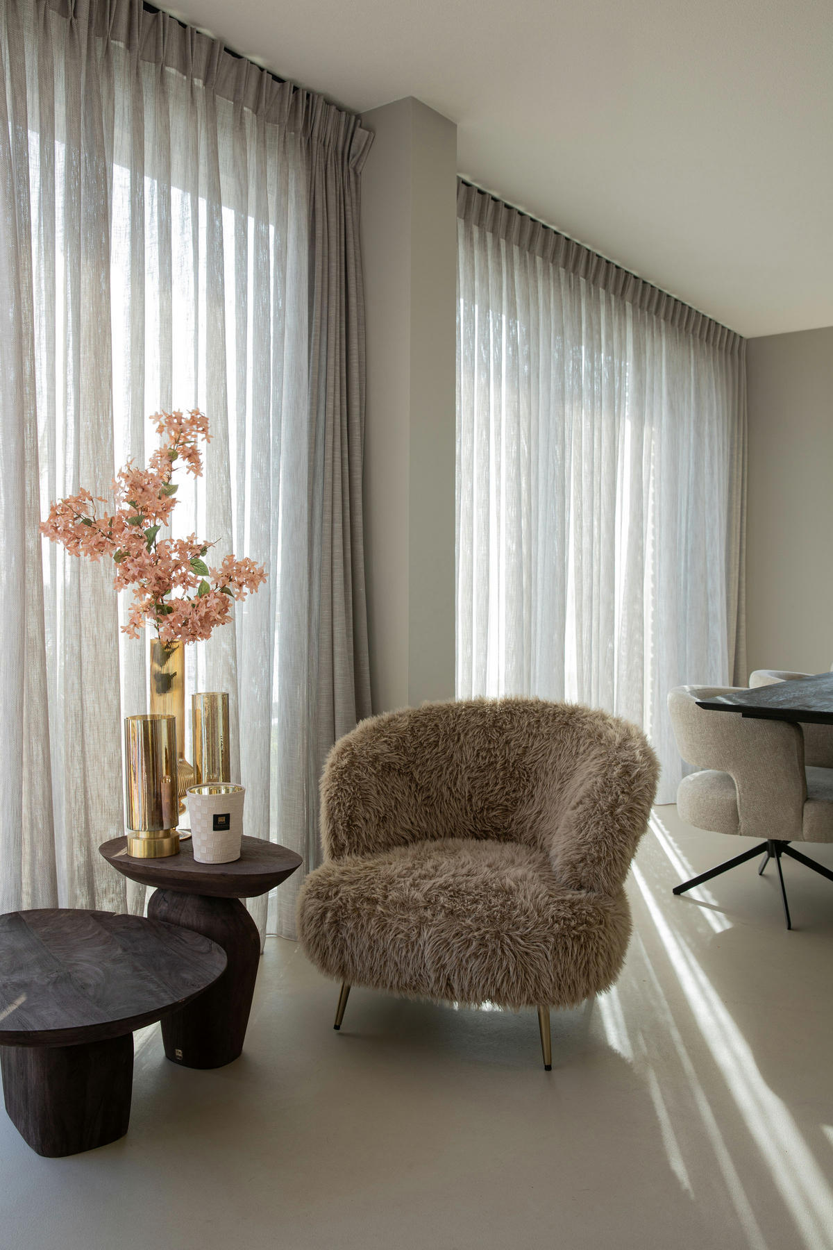 SESSEL Franklyn Braun 83/85/77cm - Braun, Textil (85/77/83cm) - PTMD Collection