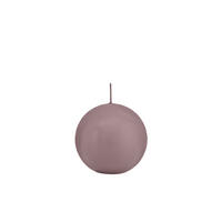 KUGELKERZEN Mauve Lila Ø 70 mm, 12 Stück - Mauve, Paraffin (7/7/7cm) - Wiedemann Kerzen
