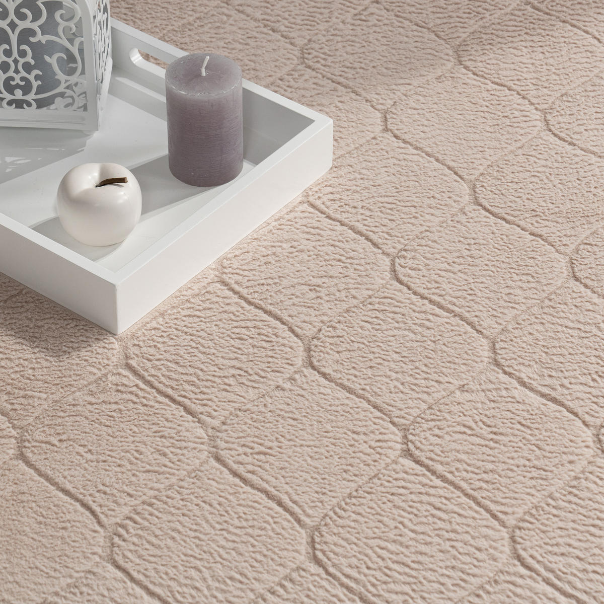KURZFLORTEPPICH 240/340 cm Lelystad 522 - Beige, Textil (240/340cm) - Paco Home