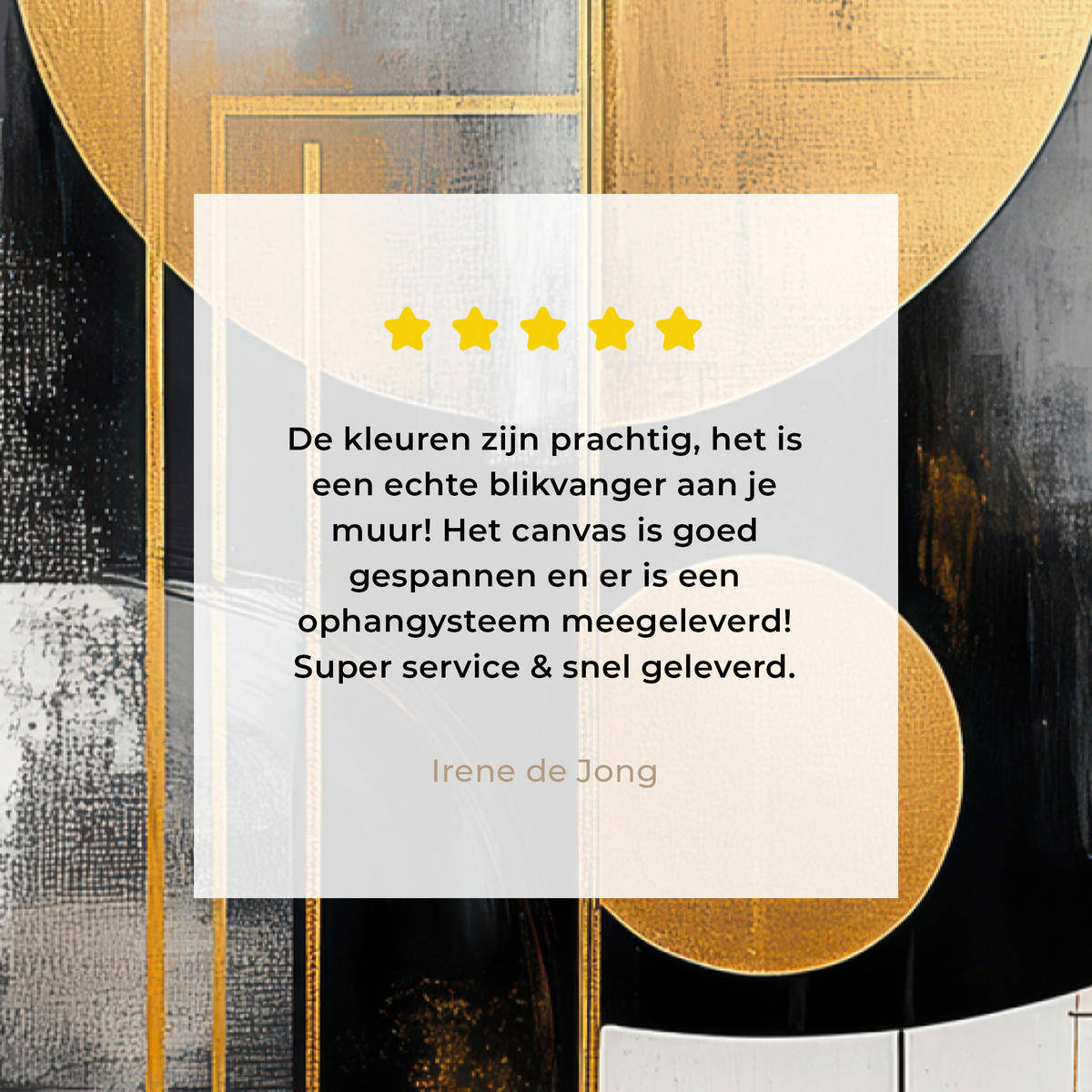 LEINWANDBILD Abstrakt - Gold - Silber - Formen - Ästhetisch - Modern Wanddeko 40x60 cm - Goldfarben, Textil (40/60cm) - MuchoWow