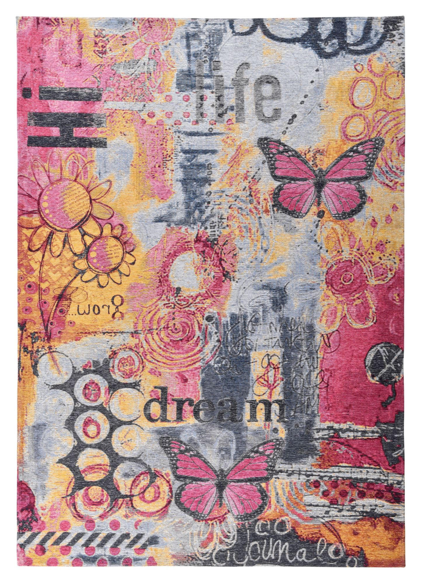 FLACHWEBETEPPICH Cosima 80x160 cm - Multicolor, Textil (80/160cm) - Gino Falcone