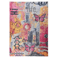 FLACHWEBETEPPICH Cosima 80x160 cm - Multicolor, Textil (80/160cm) - Gino Falcone