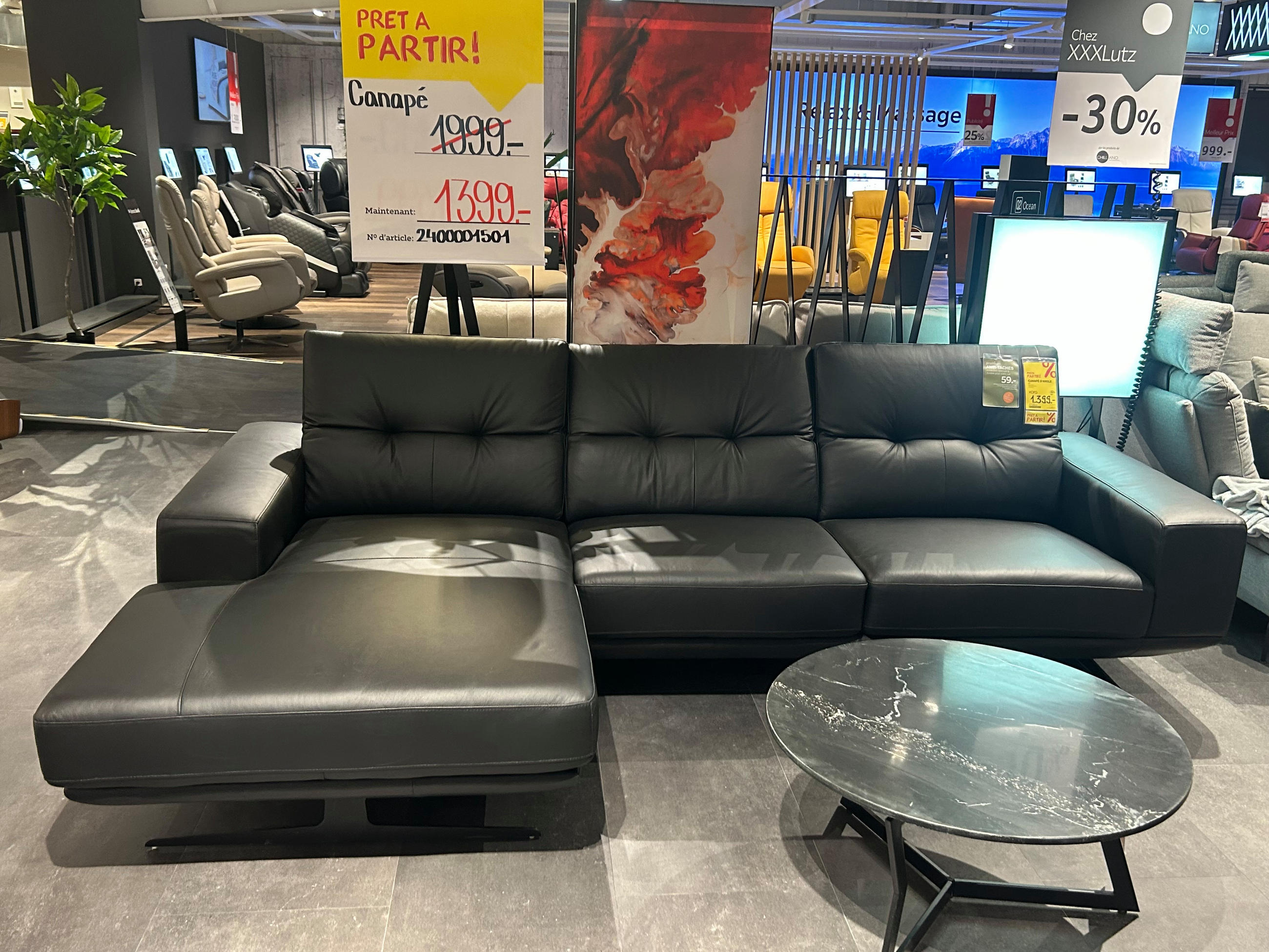 Canapé angle - Xora