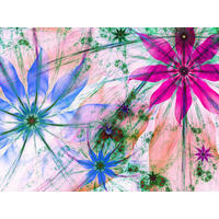 FOTOTAPETE Blumen 375 x 270 cm - Pink, Papier (375/270cm) - Sanders & Sanders