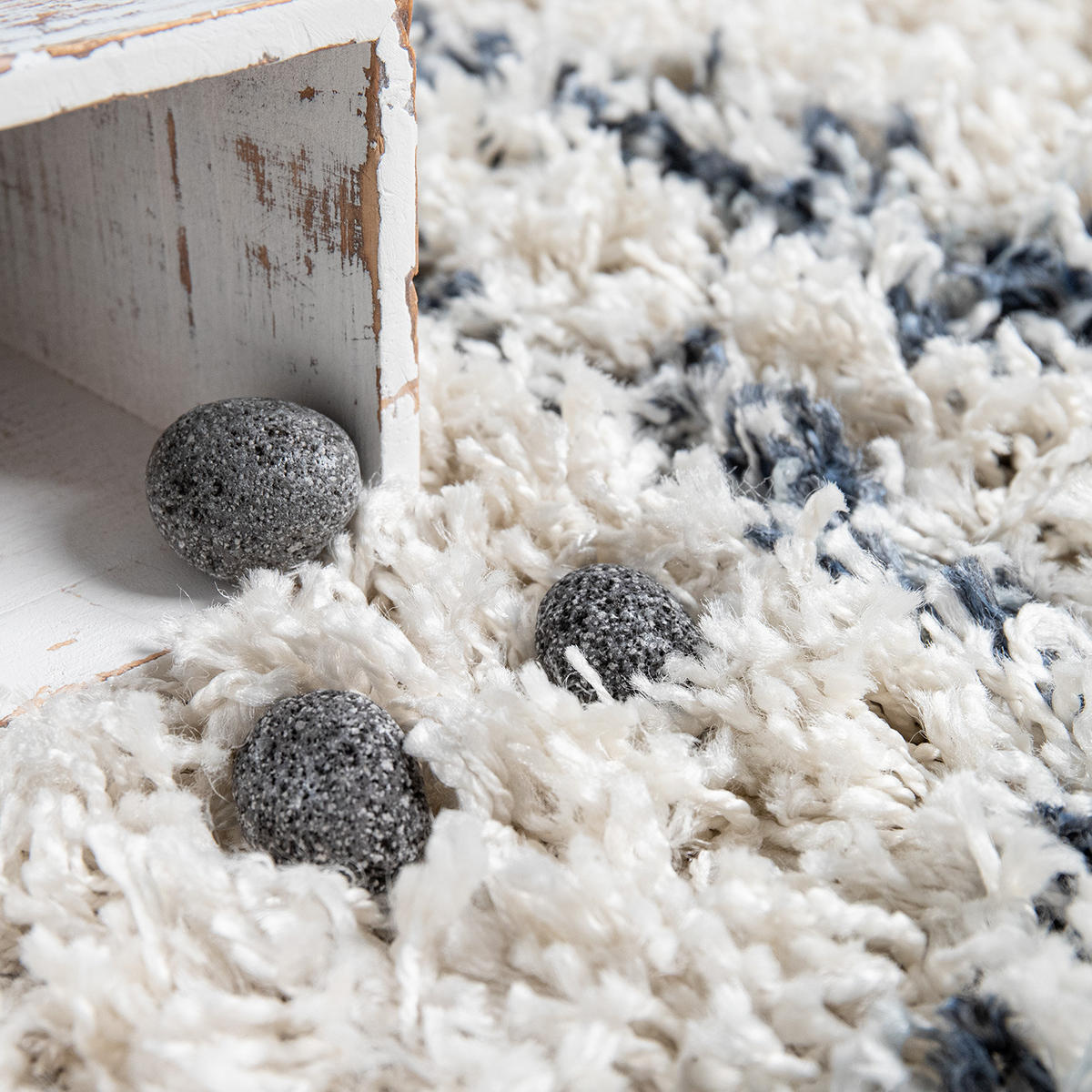 HOCHFLORTEPPICH 120/170 cm Nador 751 - Creme, Textil (120/170cm) - Paco Home