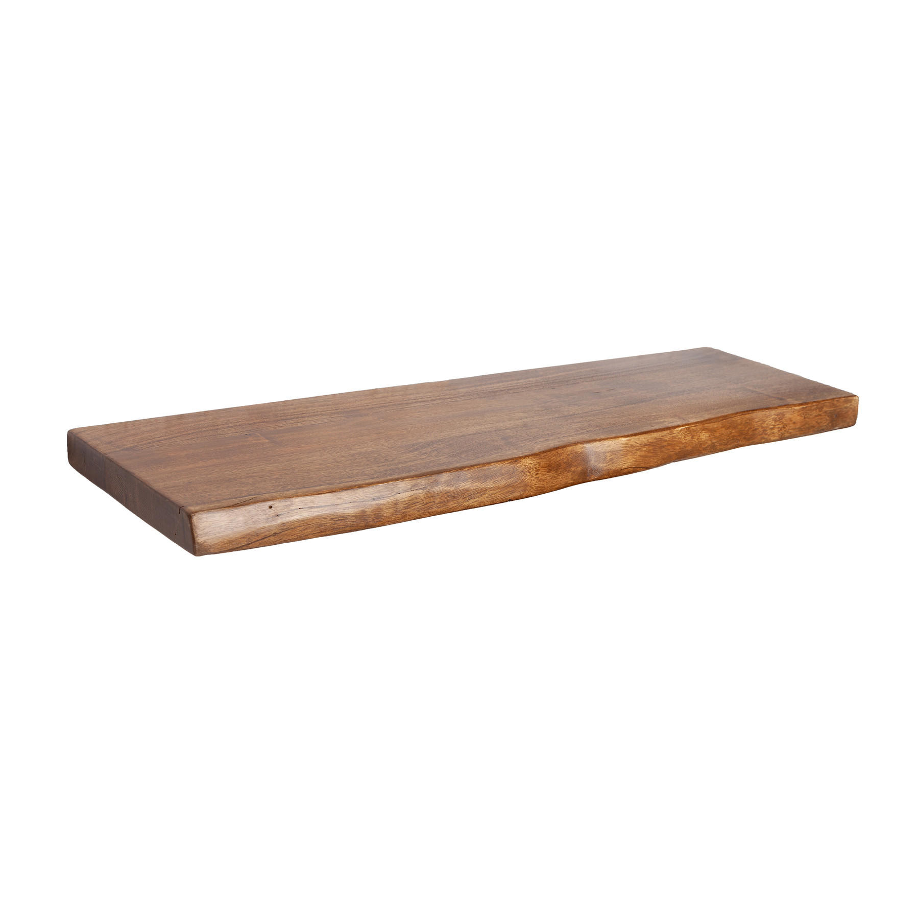 WANDREGAL MAMMUT Akazie 80cm - Braun, Holz (80/3.5/27cm) - riess-ambiente