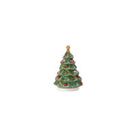 SPIELUHR "WEIHNACHTSBAUM" Nostalgic Melody bunt 15 cm - Multicolor, Keramik (15.5/15/19cm) - Villeroy & Boch