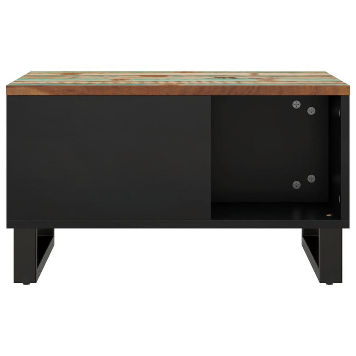 COUCHTISCH 60x50x35 cm Altholz Massiv - Multicolor, Holz (60/50/35cm) - furnicato