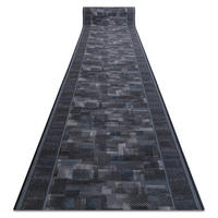 LÄUFER Antirutsch TRIBE 80/250 cm - Anthrazit, Textil (80/250cm) - rugsX