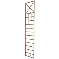 RANKGITTER Metall Antik Braun - Braun, Metall (40/198/2cm) - CLP