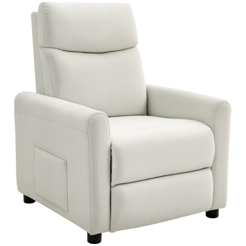 Ivmeu Relaxsessel Creme 86x100x73 cm