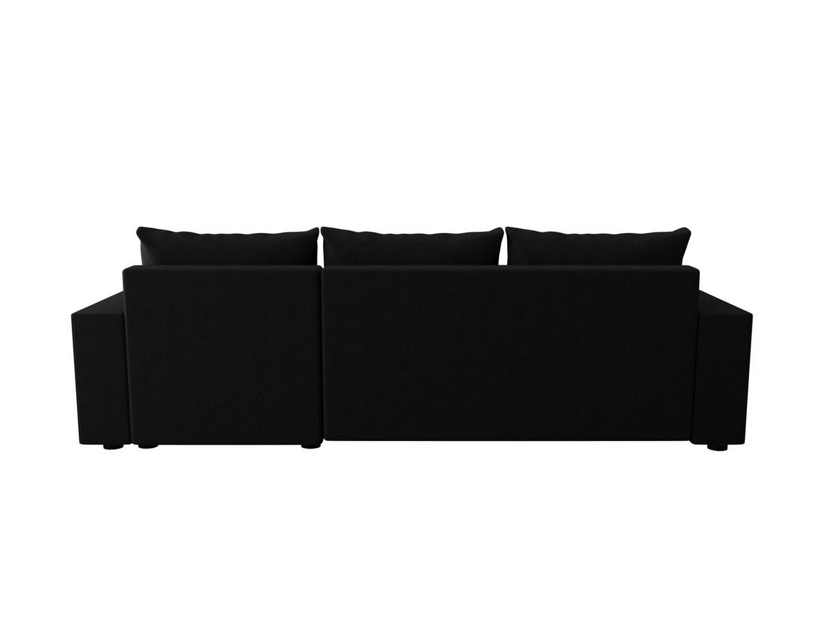 ECKSOFA HEWLET L BIS Cosmic 100 Rechts mit Schlaffunktion - Schwarz, Textil (240/140cm) - Bedante