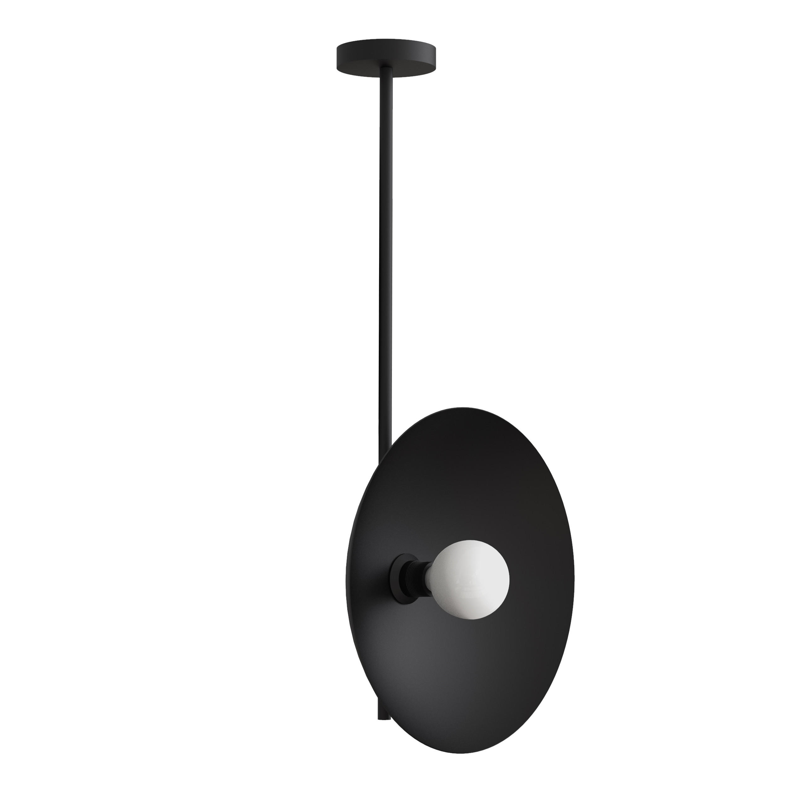 DECKENLEUCHTE - Schwarz, Metall (40/40/83cm) - Lumicom