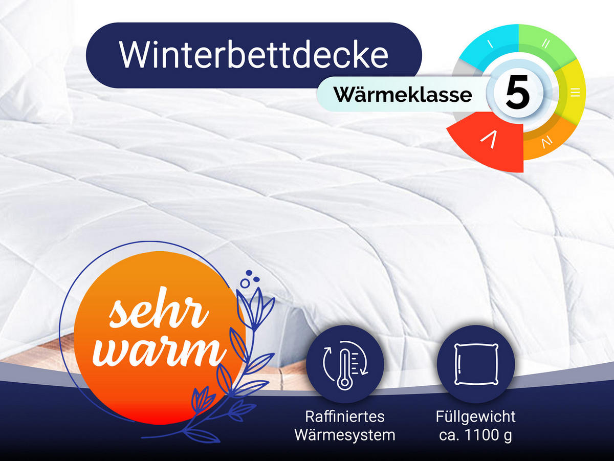 BETTDECKE, 135x200 cm, 50% Polyester, 50% Baumwolle, Weiß - Weiß, Textil (135/200cm) - Zollner