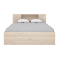BETTRAHMEN - 2 Personen - holz - naturfarben hell Leandre - Naturfarben, Holz (140/190cm) - Vente-Unique