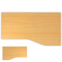 SCHREIBTISCHPLATTE 100/180/2,5 cm in Buchefarben - Buchefarben, Holzwerkstoff (100/180/2.5cm) - bümö