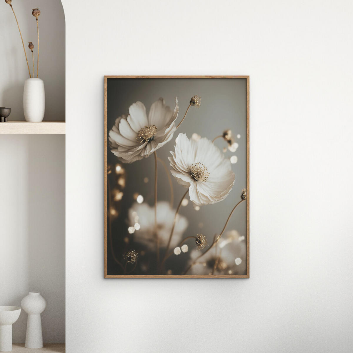 POSTER Treechild - Golden Beauties - Weiß, Papier (30/40/0.1cm) - Poster&Frame