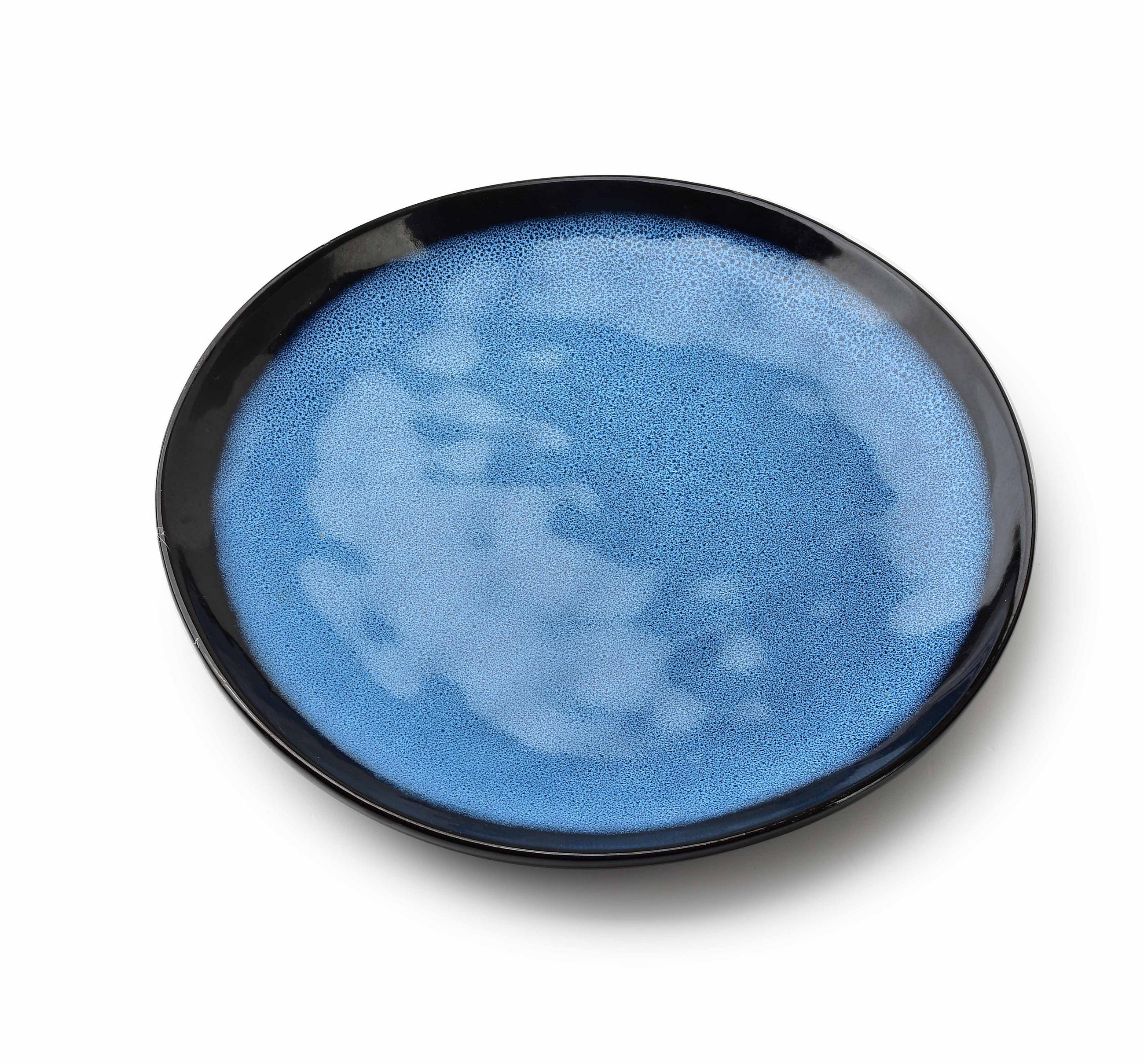 DESERTTELLER Basic Nature Blau 21/21/2 cm Keramik - Blau, Keramik (21cm) - Mondex