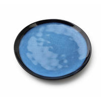 DESERTTELLER Basic Nature Blau 21/21/2 cm Keramik - Blau, Keramik (21cm) - Mondex