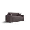 SOFA Mira mit Schlaffunktion - Grau, Textil (161/90/85cm) - SIMKAM Furniture