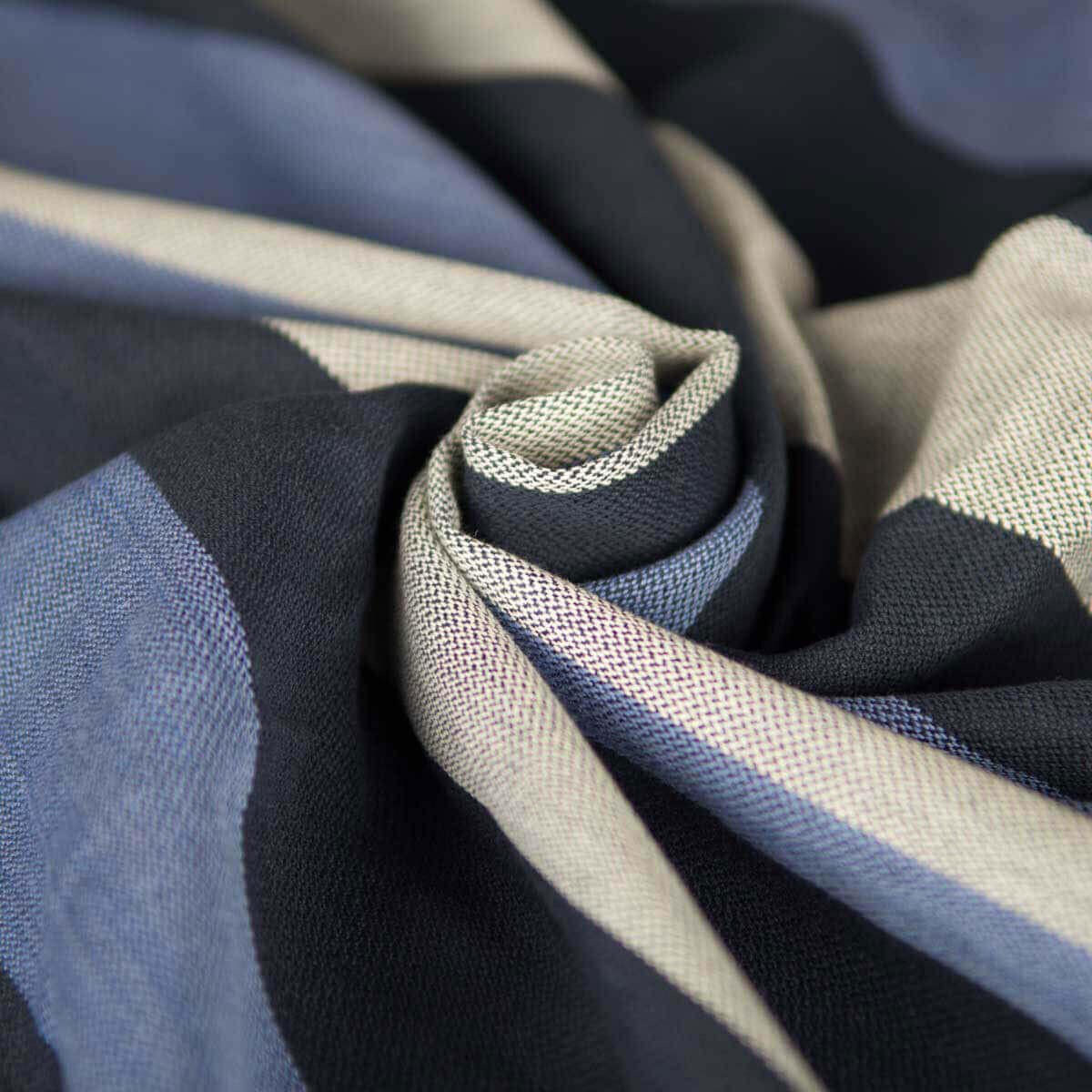 BABYTRAGETUCH Ring-Sling - Blau/Dunkelblau, Textil (70/0.1/200cm) - Hoppediz