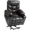 SESSEL Lederlook braun - Schwarz/Braun, Textil/Metall (84/104/95cm) - CLP