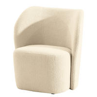 SESSEL - Beige/Schwarz, Kunststoff/Textil (75/78/49cm) - home24