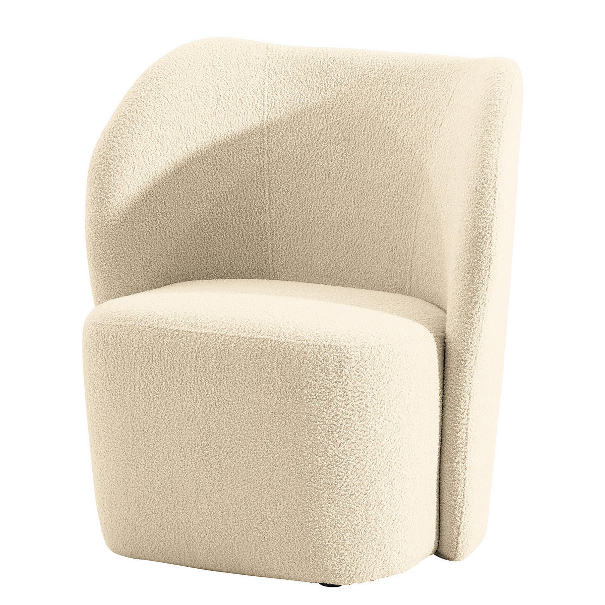 SESSEL - Beige/Schwarz, Kunststoff/Textil (75/78/49cm) - home24