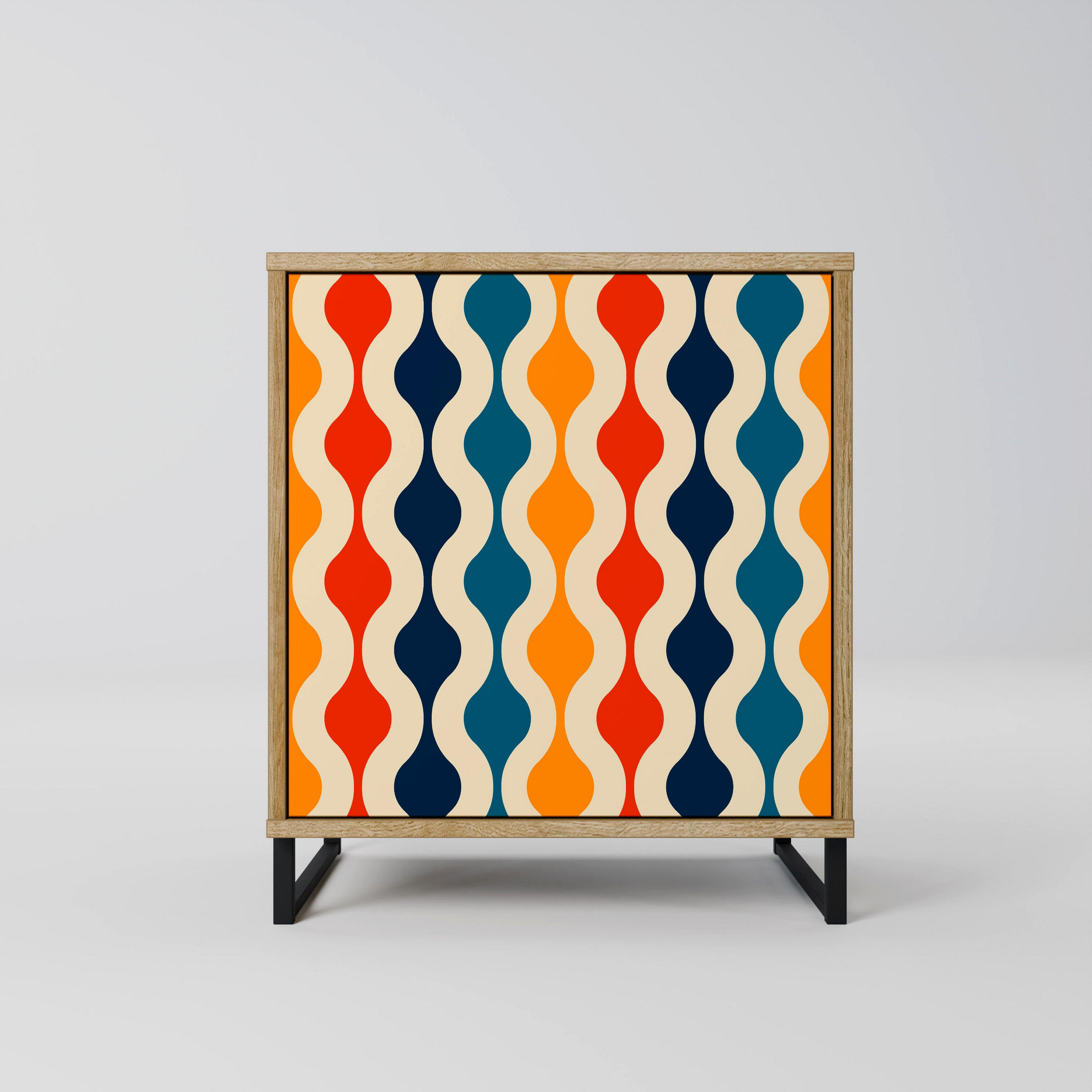 SpaceRebels Sideboard Eiche 57.5x67.5x42 cm