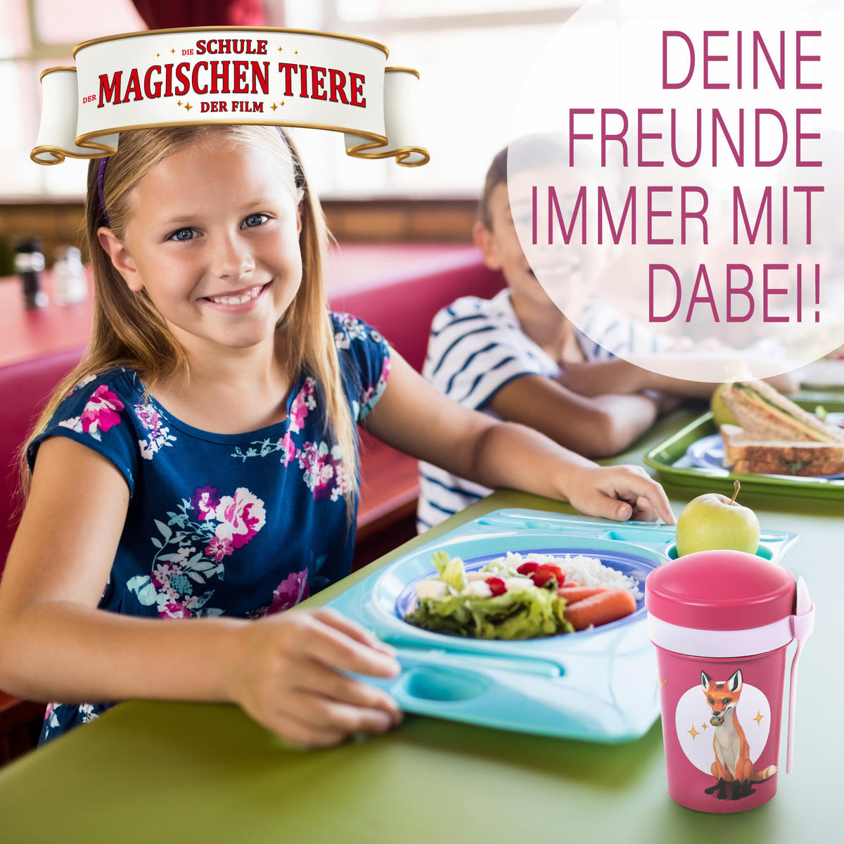MÜSLIBECHER To Go 540 ml - Rot, Kunststoff (11.3/11/16cm) - Stoneline