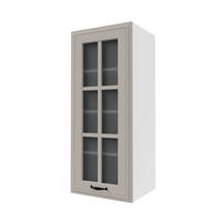 KÜCHENHÄNGESCHRANK Salo W4S/40 Kaschmir Matt / Weiß 40 / 32,5 / 96 cm - Kaschmir/Weiß, Holz/Holzwerkstoff (40/96/33cm) - Feldmann-Wohnen