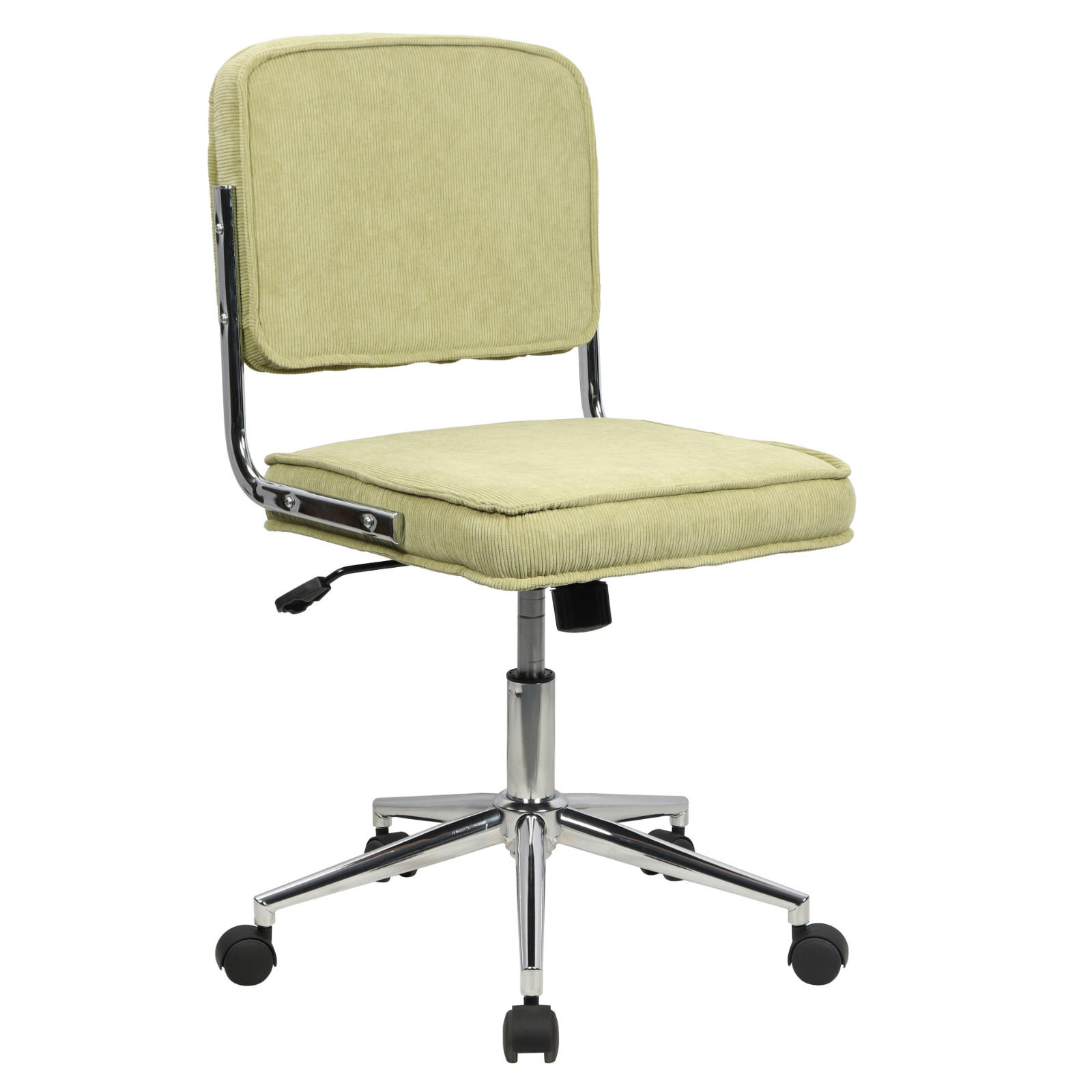 BÜROSTUHL Liv Schreibtischstuhl höhenverstellbar mit Rollen Grün - Grün, Textil (48/94/47cm) - SVITA