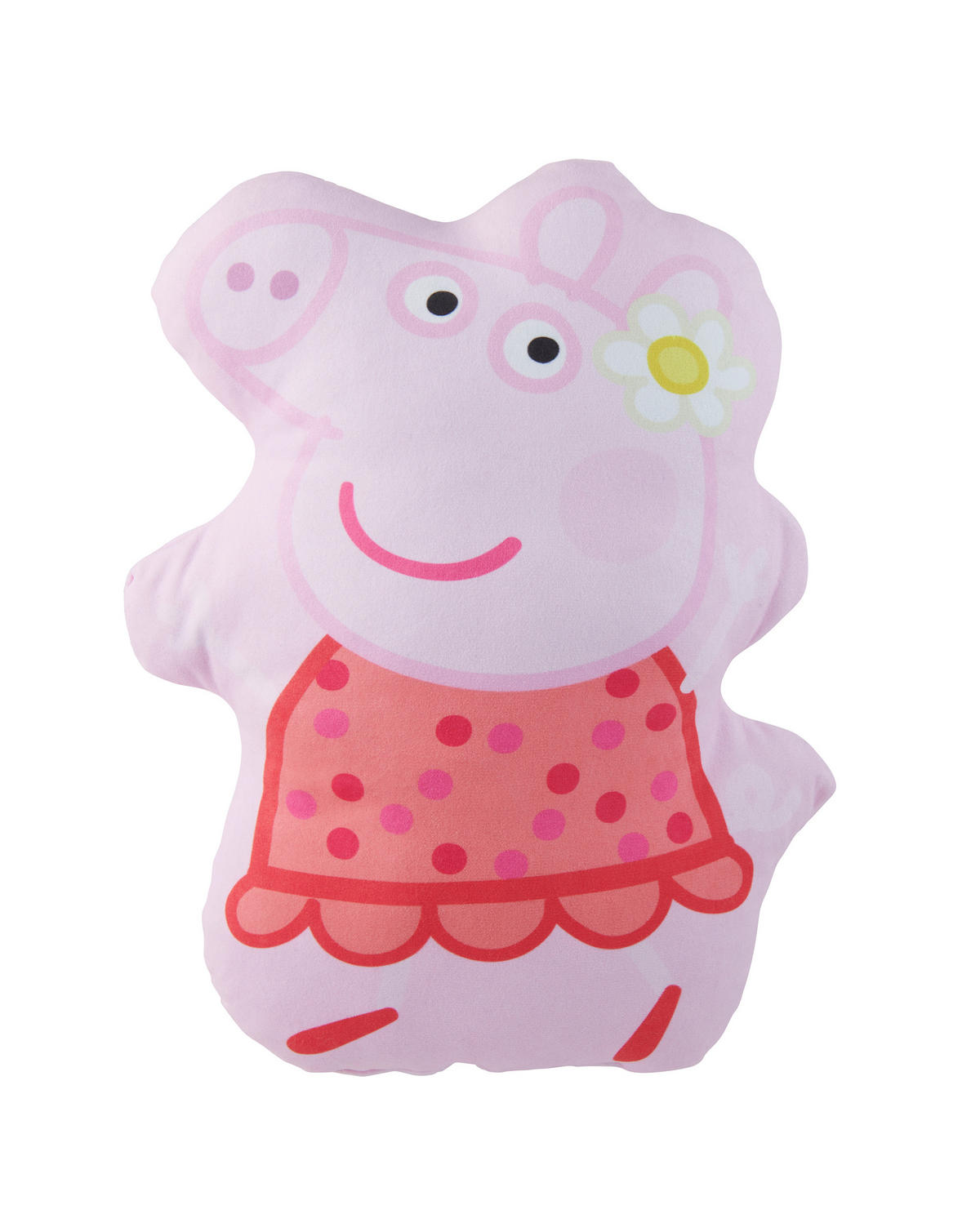 KINDERKISSEN Peppa Wutz Peppa Pig Rosa 37 x 26 cm - Rosa, Textil (37/26cm) - United Labels