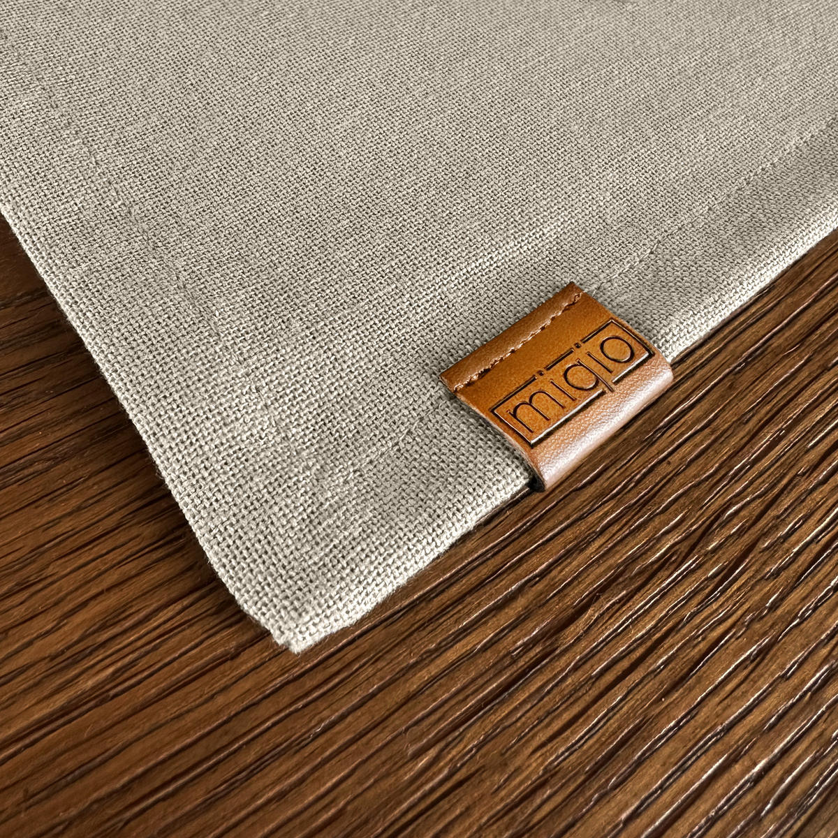 GESCHIRRTUCH 3er Set - Braun, Textil (45/70cm) - Miqio Design