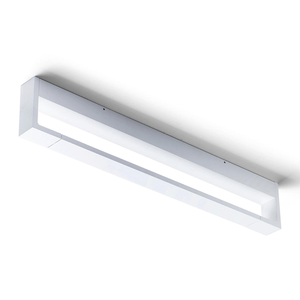 WANDLEUCHTE IMPERISO 60 Weiß 18 W IP44 - Weiß, Metall (10/4/60cm) - Rendl