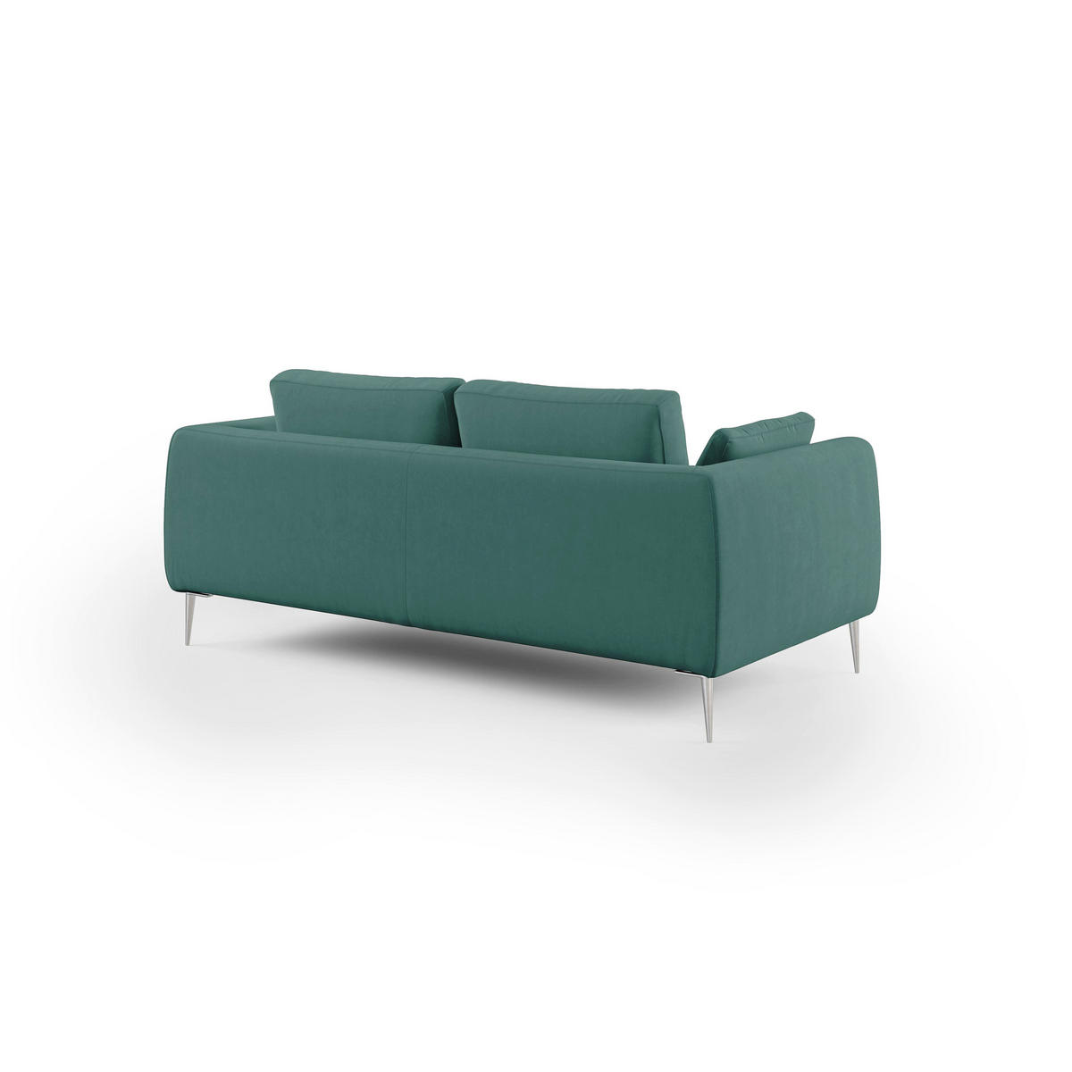 LINEARSOFA Plano - Petrol, Textil (196/86/102cm) - Divani.store